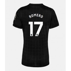 Tottenham Hotspur Cristian Romero #17 Borta Kläder Dam 2025-26 Kortärmad